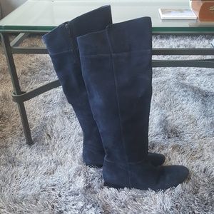Nine West Suede Knee High Boots
